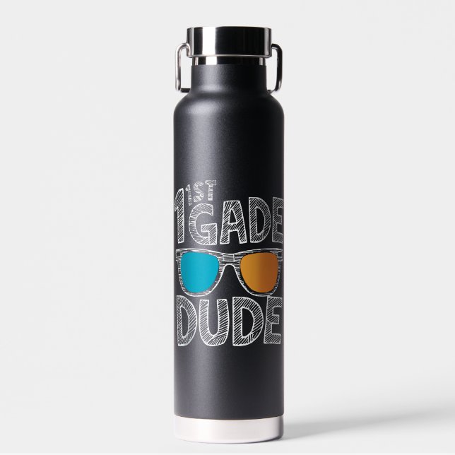 Bouteille D'eau 1ère année Dué Retour à l'école Étudiant de premiè (Avant)