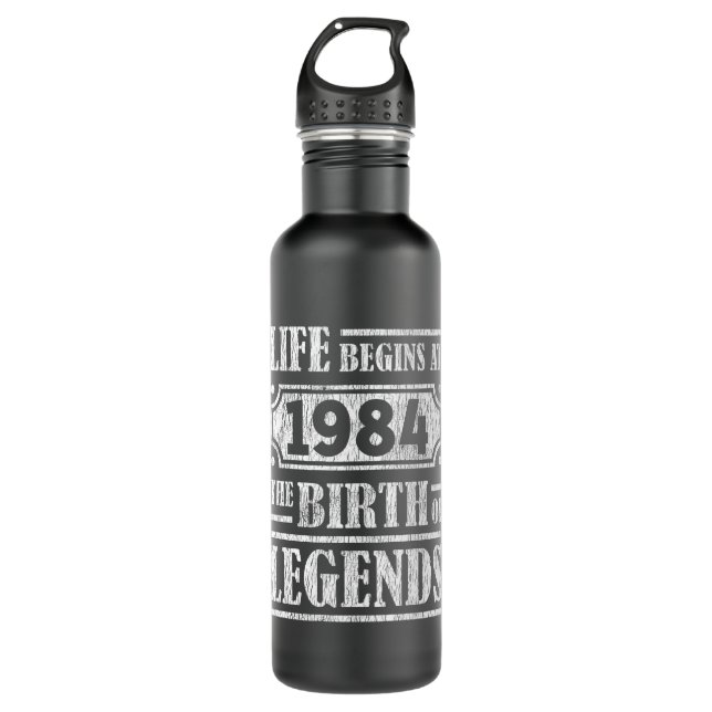 Bouteille D'eau 41 Ans 1984 Naissance De La Légende 41E Anniversai (Devant)