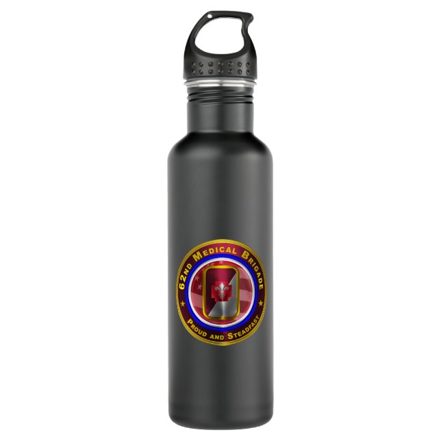 Bouteille D'eau 62e brigade Médicale (Devant)