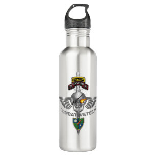Bouteille D'eau 75e Régiment de Rangers Vétéran de combat