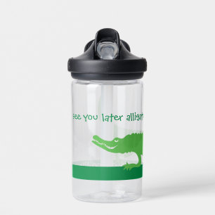 Bouteille D'eau À plus tard Alligator Vert