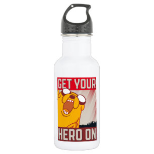 Bouteille D'eau Adventure Time   Jake "Get Your Hero On"