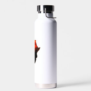 Bouteille D'eau Afrique T Carte Chemise De L'Afrique Le Soleil Sud