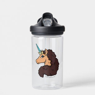 Bouteille D'eau Afro Unicorn Divin