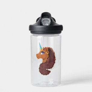 Bouteille D'eau Afro Unicorn Unique