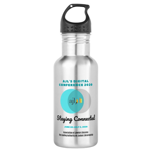 Bouteille D'eau AJL 2020 Digital Conference Water Bottle (Devant)