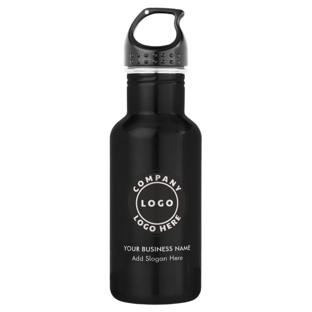 Bouteille D'eau Ajouter votre logo et nom d'entreprise Personnalis (Devant)