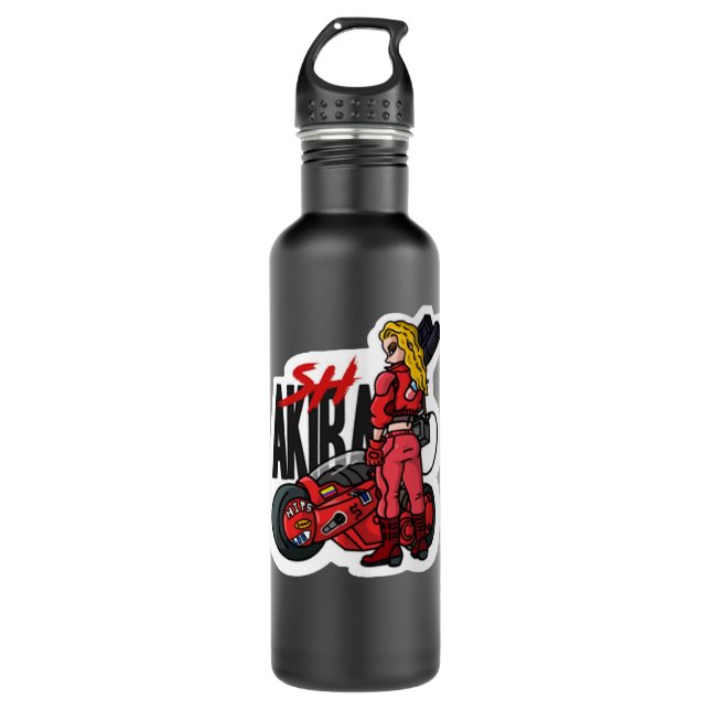 Bouteille D'eau Akira Fan Art &amp; Merch Essentiel T- (Devant)
