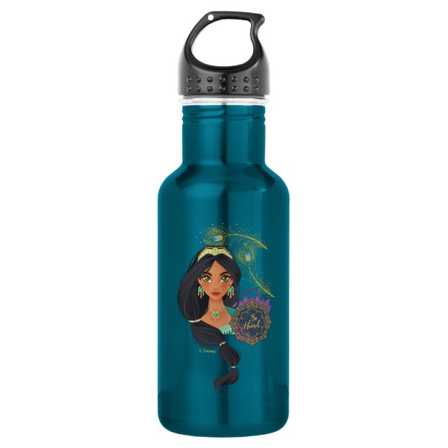 Bouteille D'eau Aladin| Jasmine "Be Heard" (Devant)