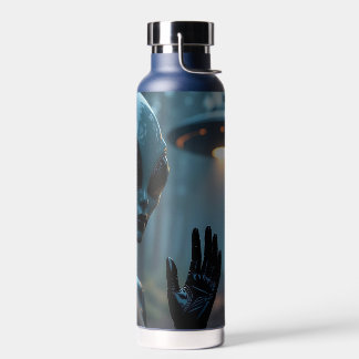 Bouteille D'eau Alien extra-terrestre et ovnis