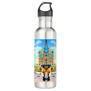 Bouteille D'eau Allemagne vintage Munich Towngate Karistor