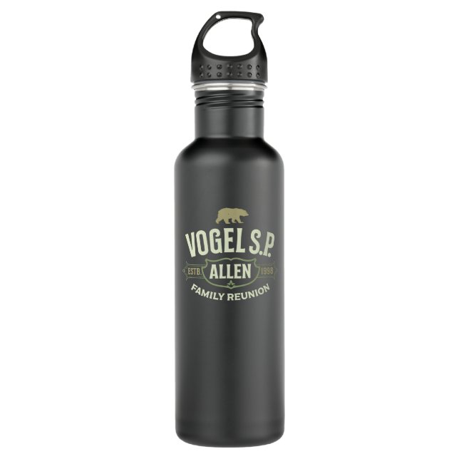 Bouteille d'eau Allen Family Reunion 24oz (Devant)
