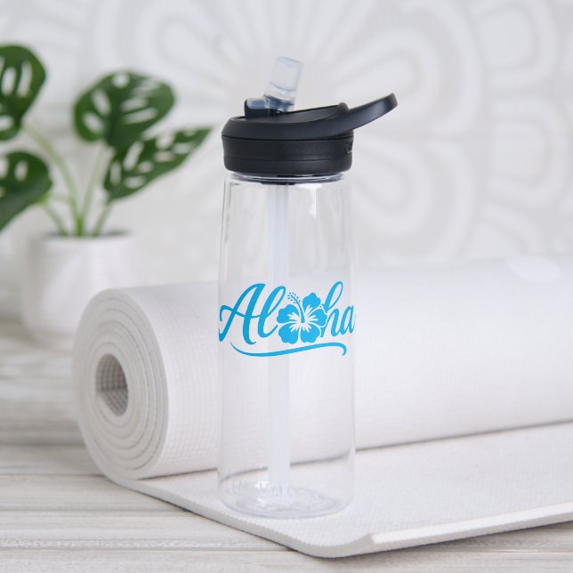 Bouteille d'eau Aloha (Yoga (pivotée))