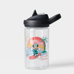 Bouteille D'eau Aloha Minnie Mouse Surf Tropical