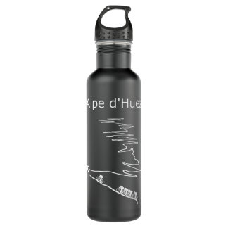 Bouteille D'eau Alpe de Huez en France design cycliste pour hommes