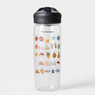 Bouteille D'eau Alphabet A à Z avec photos Enfants