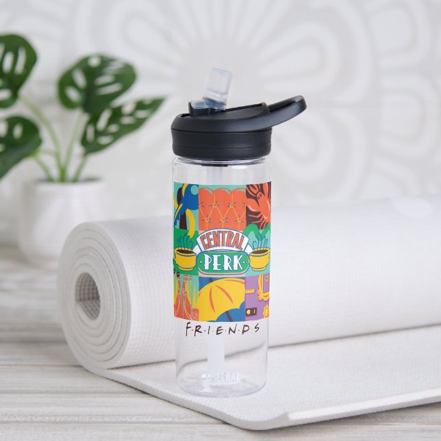 Bouteille D'eau AMIS™ | Central Perk Vibrant Graphic (Yoga)