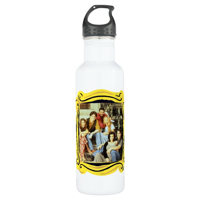 Bouteille D'eau AMIS™ | Coupe assise sur le plateau (Devant)