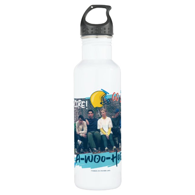 Bouteille D'eau AMIS™ | Jeu de football (Devant)
