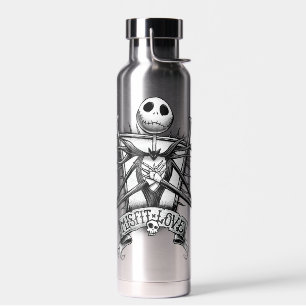 Bouteille D'eau Amour inadapté   Jack Skellington
