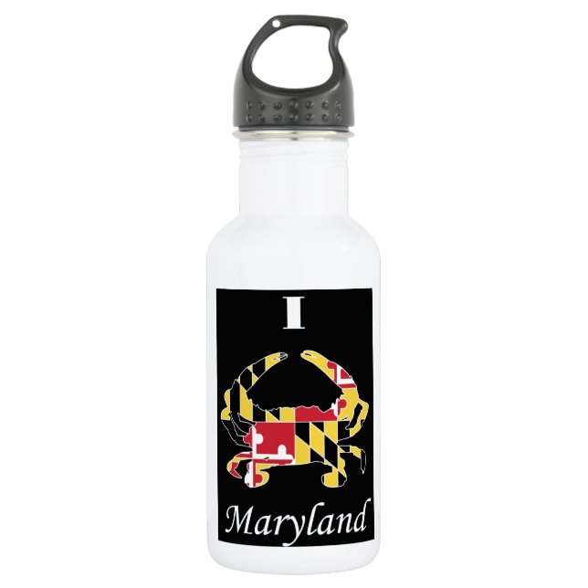 Bouteille D'eau Amour le Maryland (Devant)