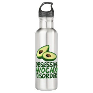 Bouteille D'eau Amusant Avocat Avocado