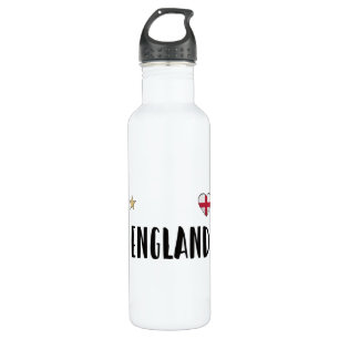 Bouteille D'eau Angleterre Fan Shirt Anglais Drapeau