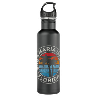 Bouteille D'eau Anna Maria Island Florida FL Vintage Graphisme Ret