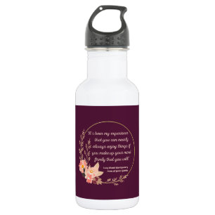 Bouteille D'eau Anne Of Green Gables Citation I - Style mignon