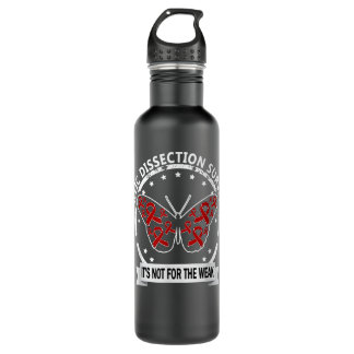 Bouteille D'eau Aortic Dissection Survivor, red-ribbon raising awa