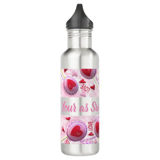 Bouteille D'eau Appuyer sur mes boutons