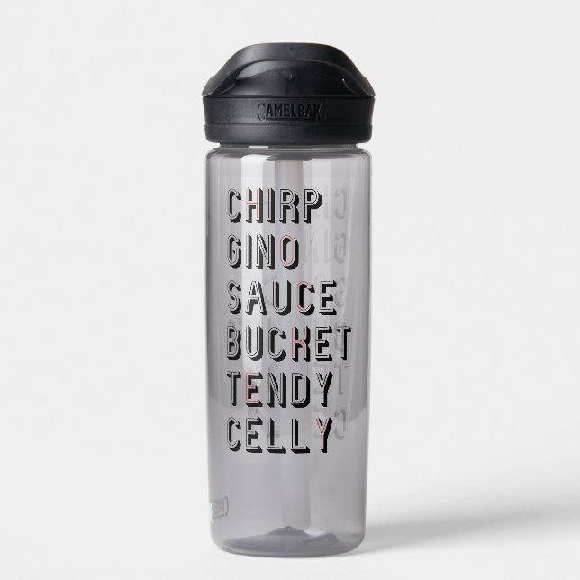 Bouteille D'eau Argot de hockey - Chirp Gino Sauce Bucket Tendy Ce (Arrière)