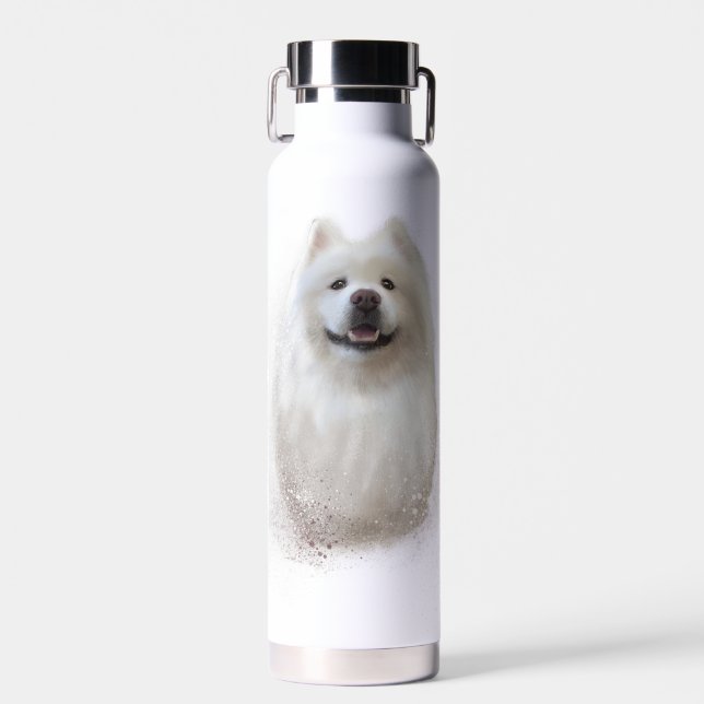 Bouteille D'eau Ari la collection Samoyed (Avant)