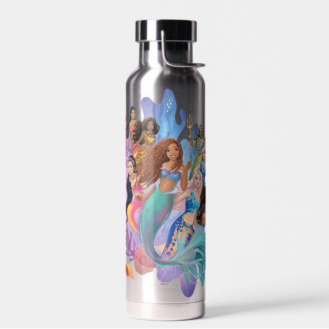 Bouteille D'eau Ariel et sa famille (Gauche)