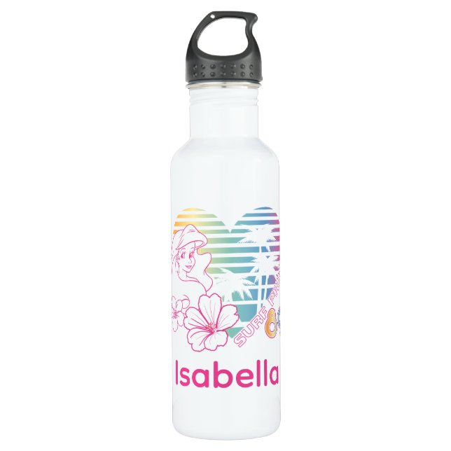 Bouteille D'eau Ariel Surf Princess 89 Tropical Heart (Devant)