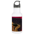 Art noir de cheveux naturels rouges faits sur