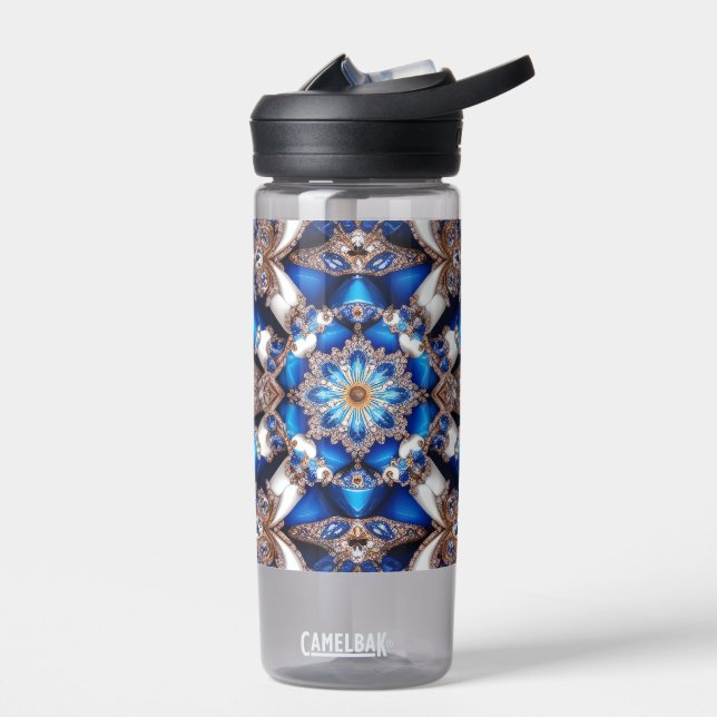 Bouteille d'eau aux couleurs argentines Design (Gauche)