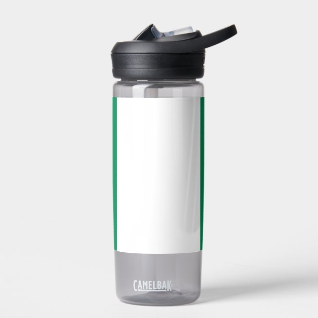 Bouteille d'eau avec drapeau du Nigeria (Gauche)