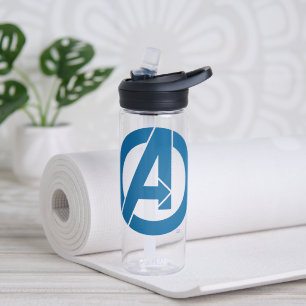 Bouteille d'eau avec logo des Avengers