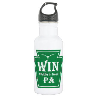 Bouteille d'eau avec logo WIN