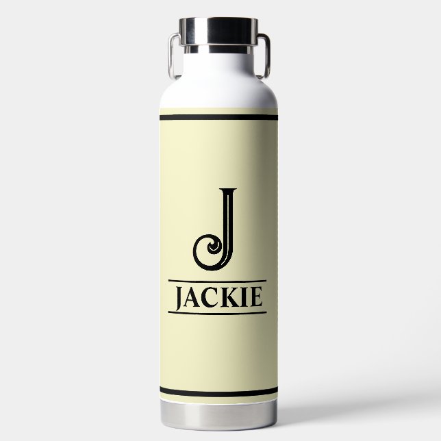 Bouteille D'eau Avec monogramme  (Avant)