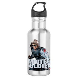 Bouteille D'eau Avengers Classiques Winter Soldier dans la neige