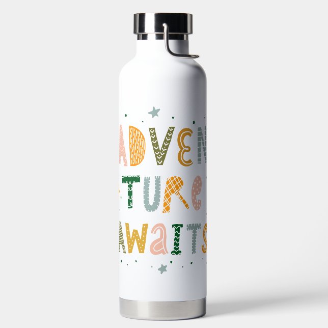Bouteille D'eau Aventure Attend (Droite)