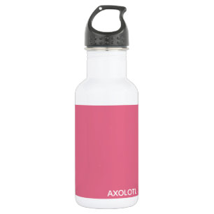 Bouteille D'eau Axolotl pink color name