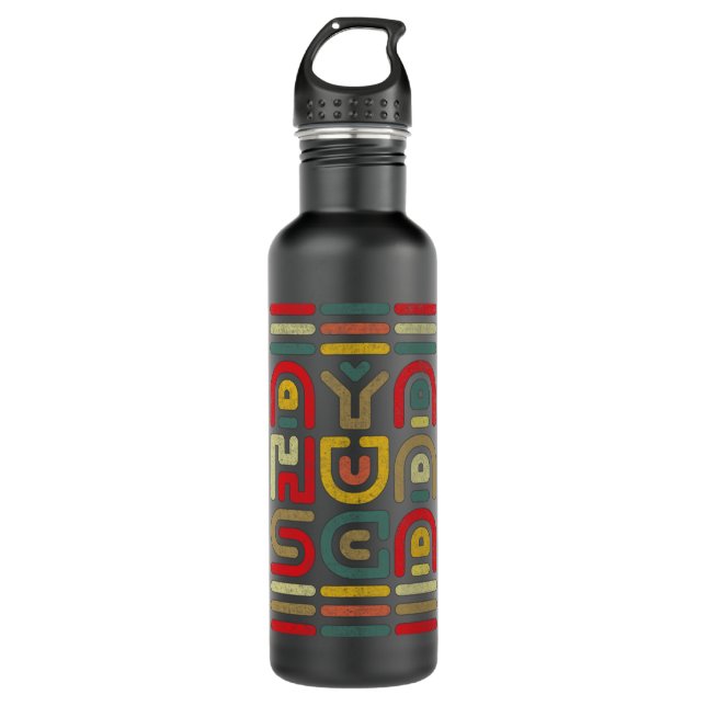 Bouteille D'eau Ayahuasca Shaman - Médecine Plante du Pérou, Brési (Devant)