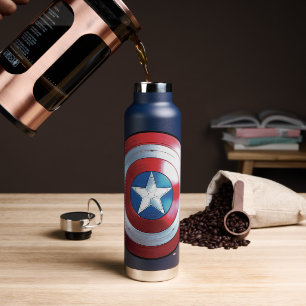 Bouteille D'eau Badge Captain America Shield