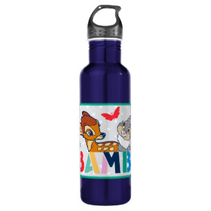 Bouteille D'eau Badge de point Bambi et Thumper Polka