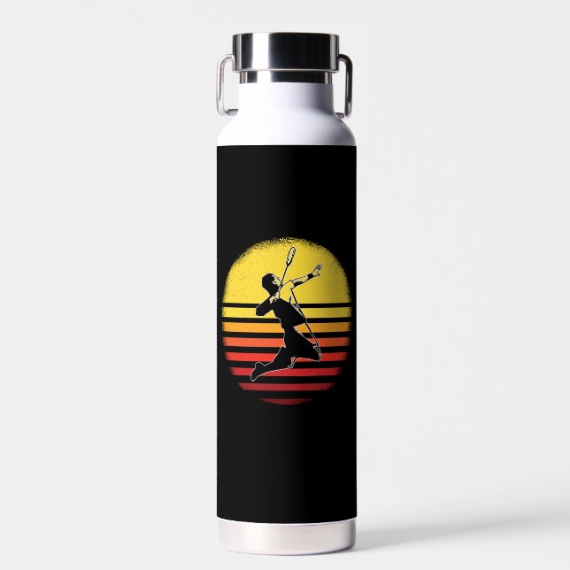 Bouteille D'eau Badminton Vintage (Avant)