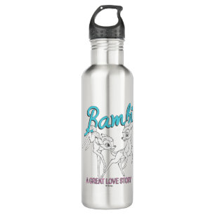 Bouteille D'eau Bambi & Faline "Une grande histoire d'amour"