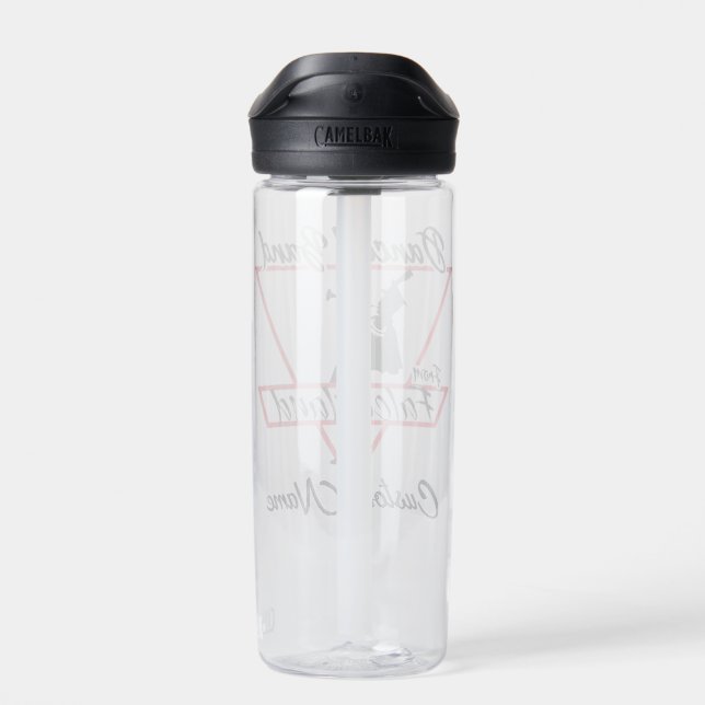 Bouteille D'eau Bande Dancin De Falcon Land Personnalisable (Arrière)